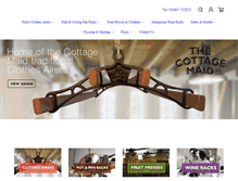 Tablet Screenshot of cottagedoorsgatesandfloors.com